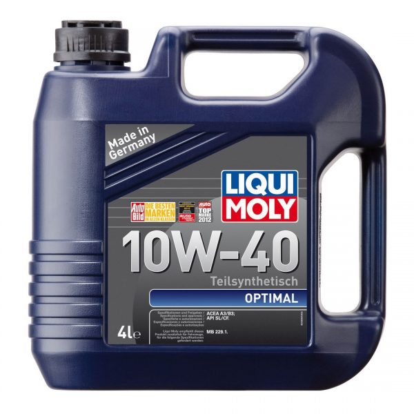 Моторное масло LIQUI MOLY Optimal 10W40 4л