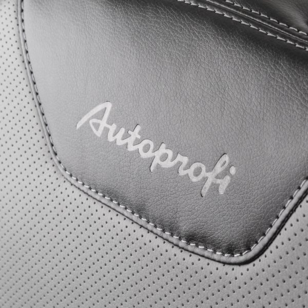 Модельные чехлы AUTOPROFI для Kia Rio седан (2011-2017) экокожа, чёрный-темно серый 3